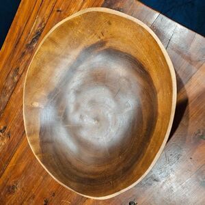 XL large wooden mango wood bowl